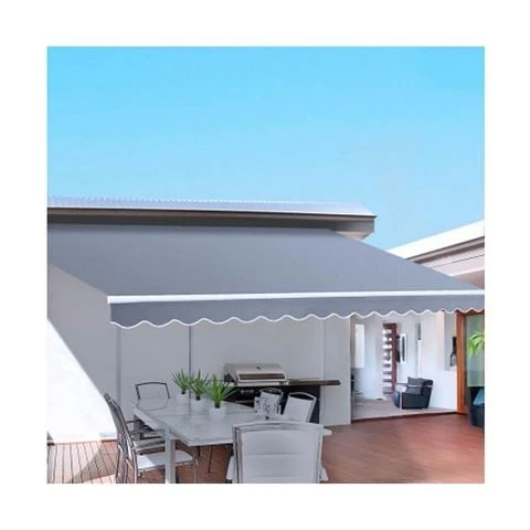 CoolShade - Instahut Motorised 4x3m Folding Tent Pearl