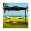 CoolShade - Instahut Roma Outdoor Umbrella Black
