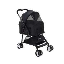 Pawfection - I.Pet Pet Stroller Dog Carrier 3 IN 1 Black