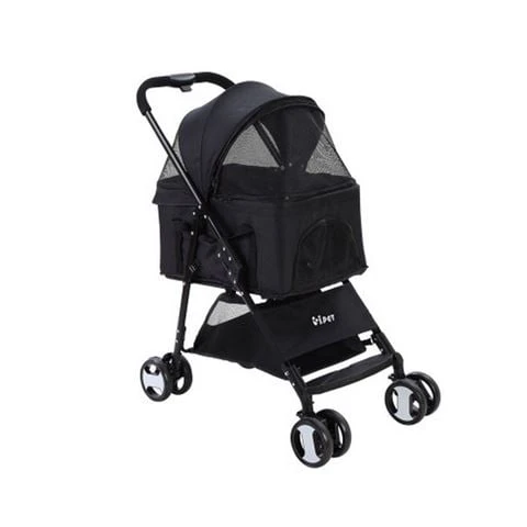 Pawfection - I.Pet Pet Stroller Dog Carrier 3 IN 1 Black