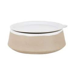 Robert Gordon - Furry Friends Lge Pet Bowl W/Lid Matte White