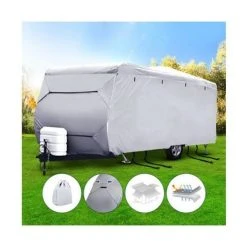 Acampar - 18-20ft Caravan Cover 4 Layer UV Water Resistant