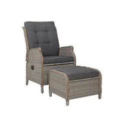 Exterieur Outdoor - Recliner Chair Outdoor Grey