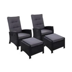 Exterieur Outdoor - Sun Lounge Recliner Chair 2pc