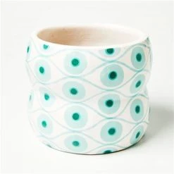 Jones & Co - Evil Eye Planter Sage