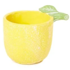 Coastal Home - Limetta Lemon Pot Yellow 18.5x14.3x14cm