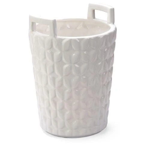 Avalon - Planter Basket White 23x24x34cm