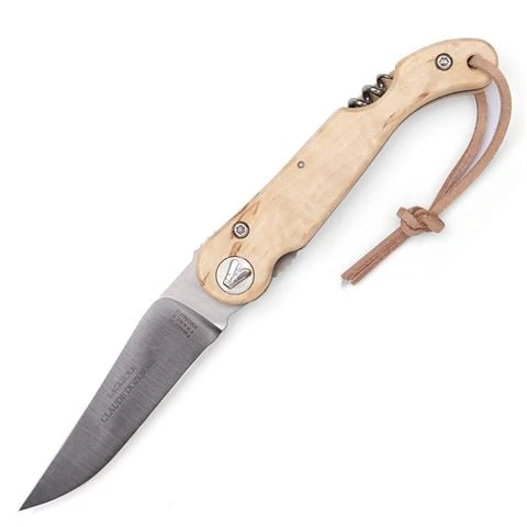 Claude Dozorme - Baroudeur Pocket Knife Corkscrew Birchwood 3 Claude Dozorme - Baroudeur Pocket Knife Corkscrew Birchwood