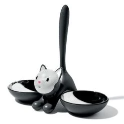 Alessi - Tigrito Cat Bowl Black