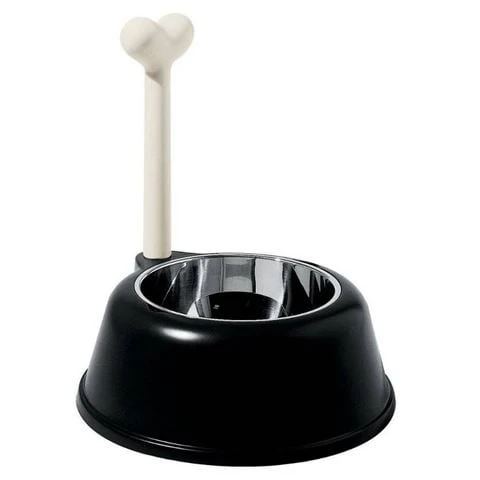 Alessi - Lupita Dog Bowl Black