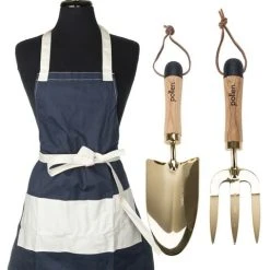Doormat Designs - Garden Tube Apron Trowel Fork