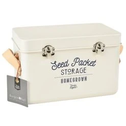 Burgon & Ball - Seed Packet Storage Tin Stone