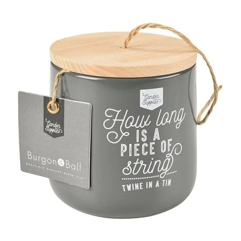 Burgon & Ball - Twine Dispenser Charcoal 3 Burgon & Ball - Twine Dispenser Charcoal