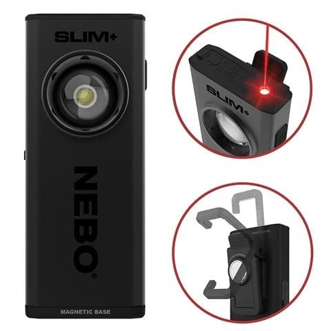 Nebo - Slim + Spotlight/Laser & Power Bank 700 Lumen
