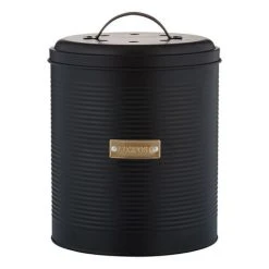 Typhoon - Otto Compost Caddy Black 2.5L
