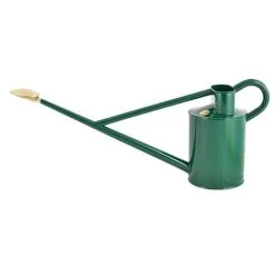 Hâws Haws - Long Reach Original Metal Watering Can Green 9L