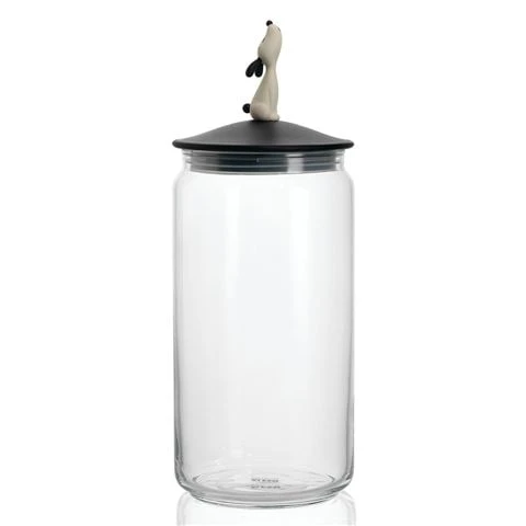 Alessi - Lula Dog Food Jar Black